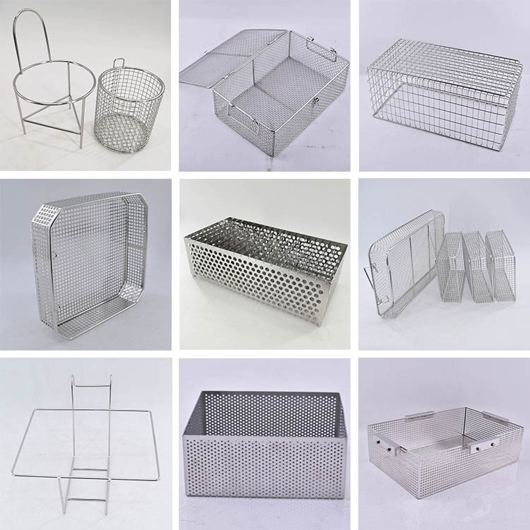 醫(yī)用消毒筐 牙科清洗籃_http://m.hardstreamsex.com_不銹鋼濾筒_第4張