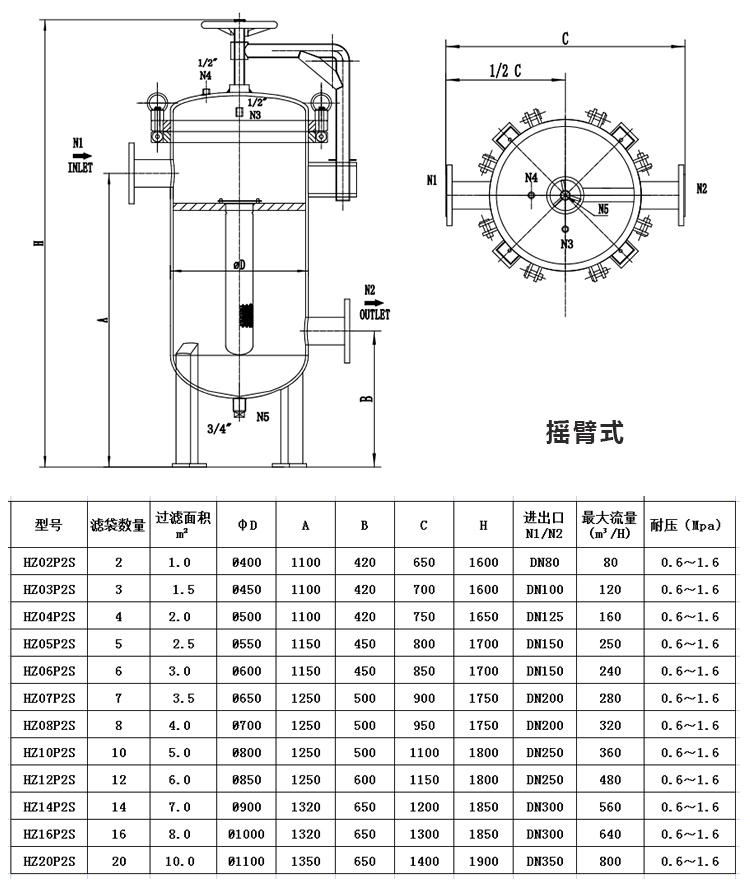 袋式過濾器 龜背式過濾器 多袋式過濾器_產(chǎn)品中心_第5張_河北環(huán)正過濾器械有限公司 袋式過濾器 龜背式過濾器 多袋式過濾器_http://m.hardstreamsex.com_產(chǎn)品中心_第5張