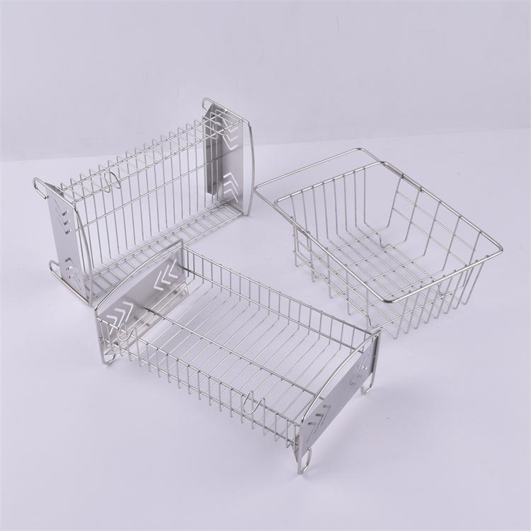304不銹鋼餐具瀝淋水收納架 餐具消毒籃_http://m.hardstreamsex.com_不銹鋼編織網類_第1張